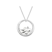 Product image of Mountain Range Diamond Pendant